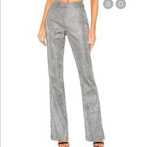 Anime Bing Gun metal pants NWT - Holiday party perfect.